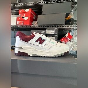 New balance 550 burgundy seal